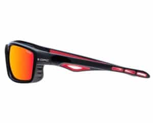 Occhiali da sole OPC SPORT EVEREST Nero Opaco Rosso/ Rosso REVO