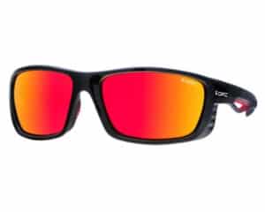 Occhiali da sole OPC SPORT EVEREST Nero Opaco Rosso/ Rosso REVO